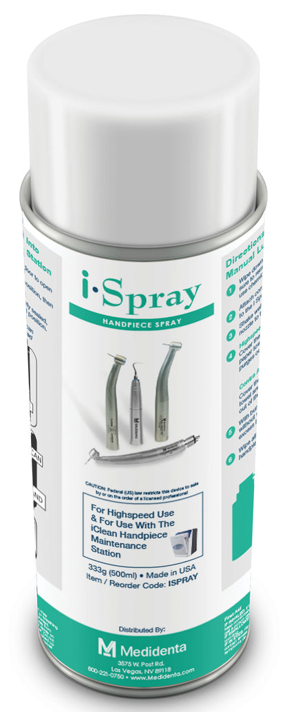 iSpray Handpiece Lubricant