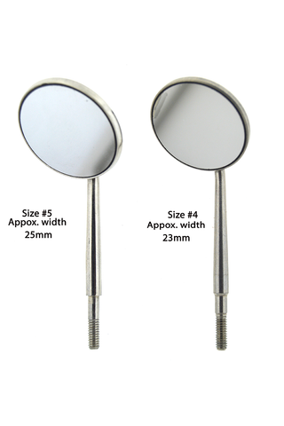 Stainless Steel Front Surface Mirrors - 12 per case